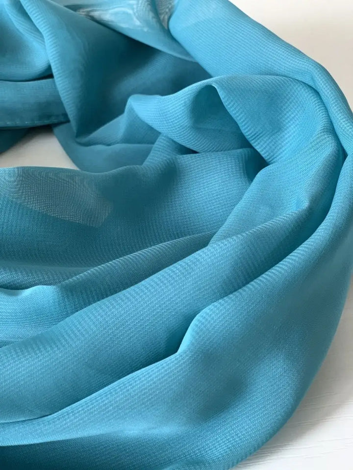 Light chiffon scarf