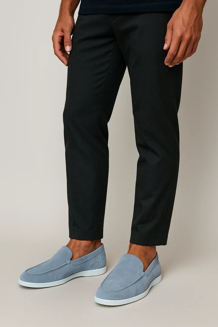 Elegante ruskindsloafers