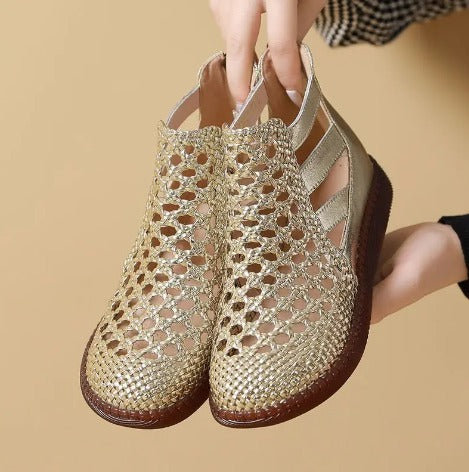 Cléopâtre Boot Sandals – Comfortable and Elegant (Genuine Leather)