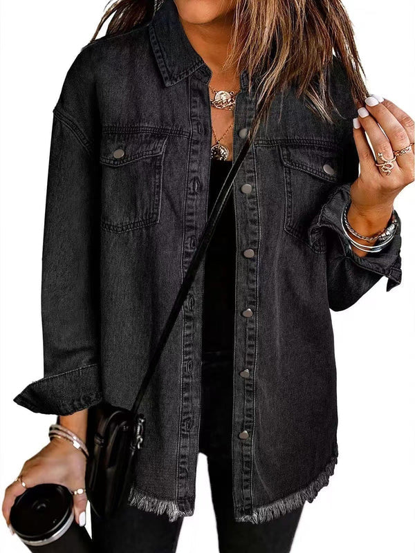 Denimjakke med tidløs stil