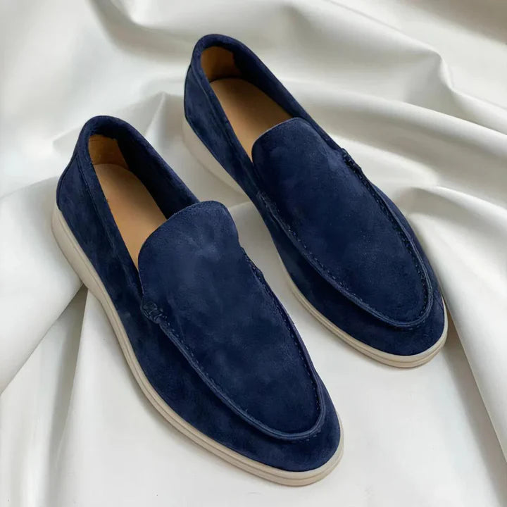 Elegante ruskindsloafers