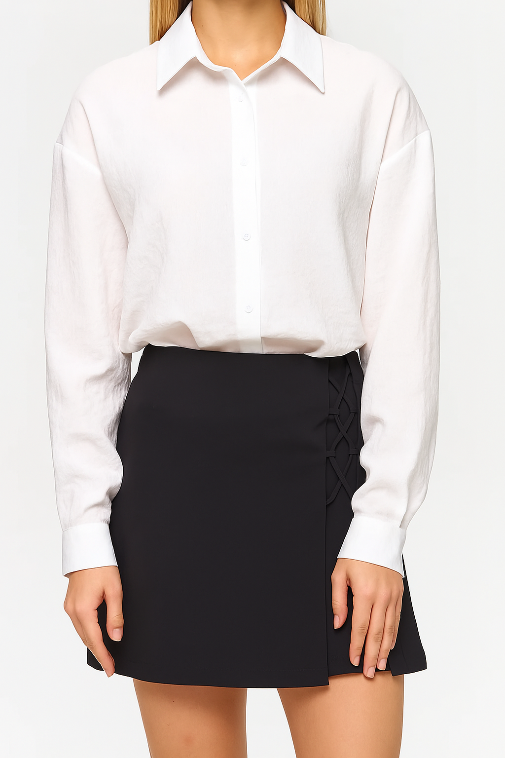 Oversized linen shirt