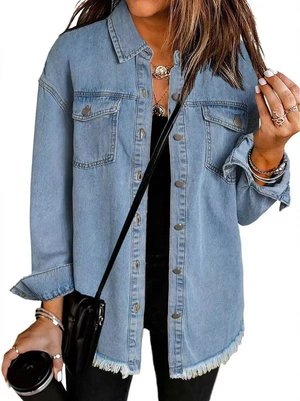 Denimjakke med tidløs stil