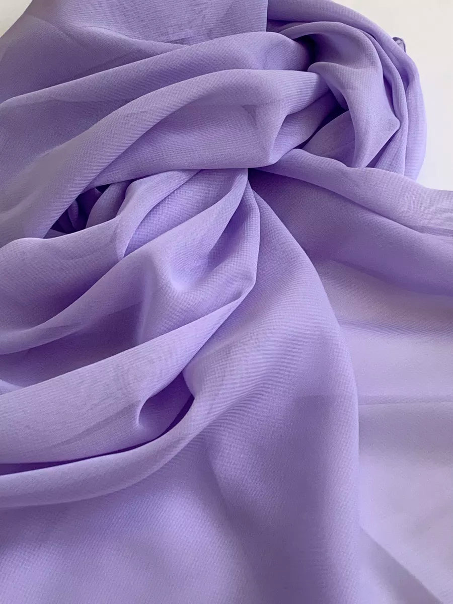 Light chiffon scarf