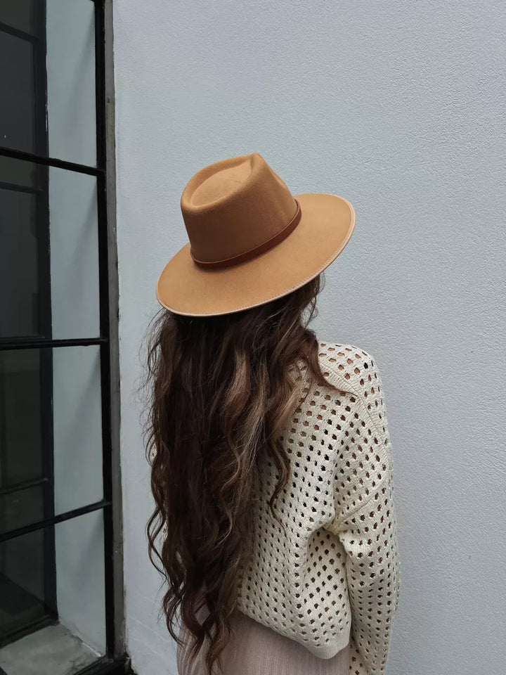 Autumn felt hat