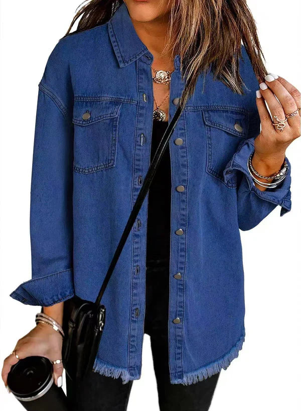 Denimjakke med tidløs stil