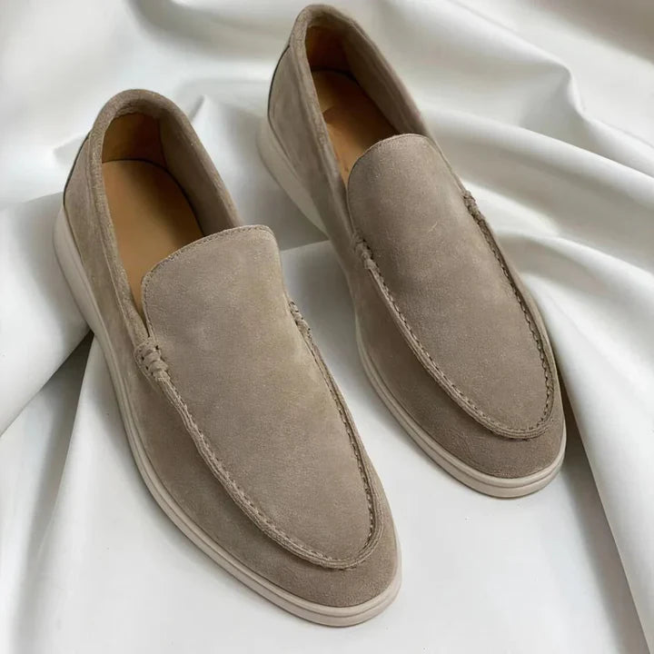 Elegante ruskindsloafers