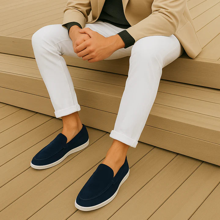 Elegante ruskindsloafers