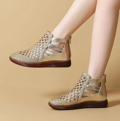 Cléopâtre Boot Sandals – Comfortable and Elegant (Genuine Leather)
