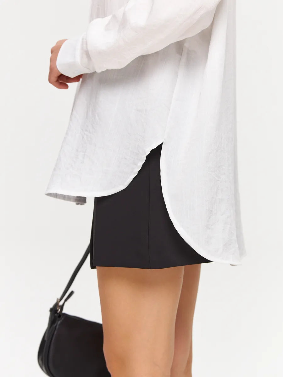 Oversized linen shirt