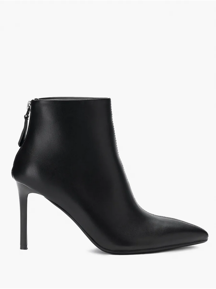 Women’s pointed-toe stiletto ankle boots for mid-season wear