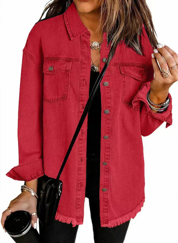 Denimjakke med tidløs stil