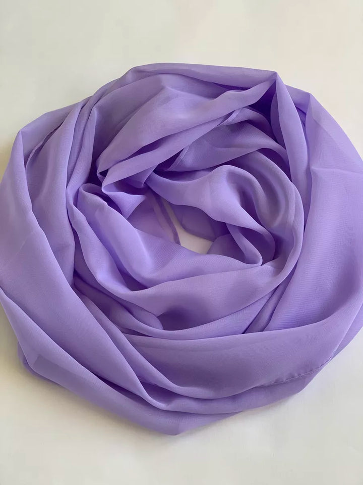 Light chiffon scarf